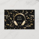 Suche nach kopfhörer visitenkarten Gold