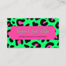 Suche nach leopard visitenkarten Rosa