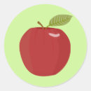 Suche nach grüner apfel aufkleber Cartoon