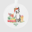 Suche nach boston terrier ornamente Weihnachtsgeschenk