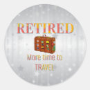 Suche nach ruhestands party aufkleber Reise