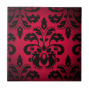 Suche nach roter damast fliesen Vintag