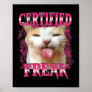 Suche nach freaks poster Katze