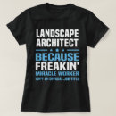 Suche nach landschaftsarchitekt tshirts Beruf