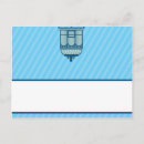 Suche nach vögel in einem käfig postkarten Blau