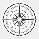 Suche nach kompass aufkleber Westen