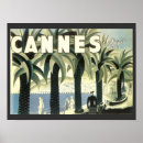Suche nach cannes vintage poster Palmen