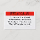 Suche nach allein visitenkarten Haustiere