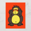 Suche nach gorillas postkarten Wildtier