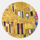 Suche nach gustav klimt aufkleber Den kuss