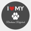 Suche nach rhodesian ridgeback aufkleber Liebe