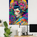 Suche nach japanische geisha poster Elegant