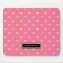 Suche nach goldene herzen mousepads Rosa
