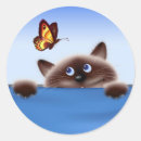 Suche nach katze und schmetterling aufkleber Haustier