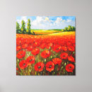 Suche nach mohnblumen leinwandbilder Feld