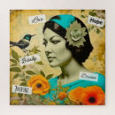 Suche nach schöne frauen puzzle Blume