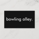Suche nach gasse visitenkarten Bowling