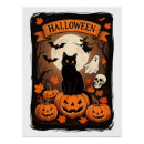 Suche nach vintage cat poster Schwarze katze