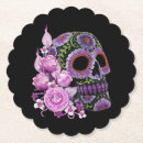 Suche nach tag der toten untersetzer Totenkopf