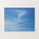 Suche nach weiße wolken puzzle Blau