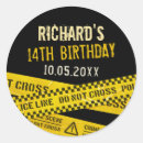 Suche nach mord aufkleber Party