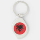 Suche nach albanische flagge schlüsselanhänger National