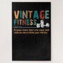 Suche nach fitness puzzle Vintag