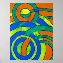 Suche nach konzentrische kreise poster Modern