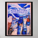Suche nach blaue katze poster Tim walz