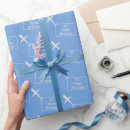 Suche nach flugzeug geschenkpapier Blau