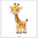 Suche nach glückliches tier aufkleber Giraffe