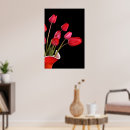 Suche nach schwarze federn poster Blume
