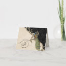 Suche nach pfau kleine grußkarten Vintag