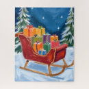 Suche nach weihnachtsmann puzzle Schlitten