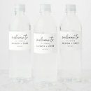 Suche nach einfache gastgeschenk hochzeit wasserflaschen etiketten Minimal