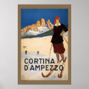 Suche nach vintage ski poster Klassische reiseillustration