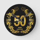 Suche nach 50 hochzeitstag wanduhren Gold