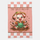 Suche nach niedliches schwein geschirr tücher Küche