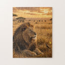 Suche nach afrikanischer löwe puzzle Natur