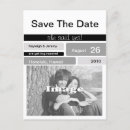 Suche nach party save the date postkarten Schwarz