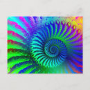 Suche nach psychedelisches muster postkarten Blau