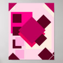Suche nach abstrakte quadrate poster Rosa