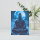 Suche nach der weg zur erleuchtung postkarten Meditation