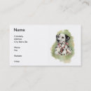 Suche nach dalmatiner visitenkarten Hund