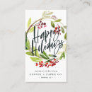 Suche nach weihnachten visitenkarten Feiertage