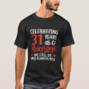 Suche nach 31 jahrestag tshirts Ehe