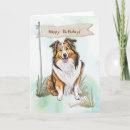 Suche nach collie karten Geburtskarte
