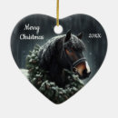 Suche nach weihnachtspferde ornamente Personalisiert