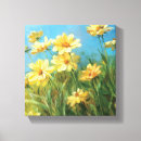 Suche nach gelbe wildblumen leinwandbilder Mit blumen