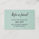 Suche nach verweisen sie einen freund visitenkarten Minimalist